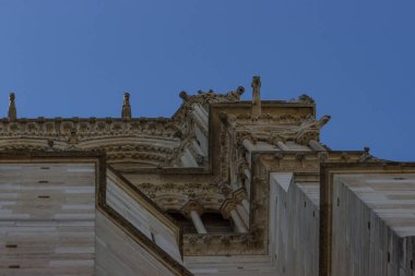 Mimari elemanları Cathdrale Notre-Dame de Paris - 13. yüzyıl Katedrali