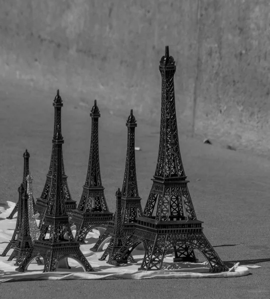 Torre Eiffel Venta Souvenirs Turísticos — Foto de Stock
