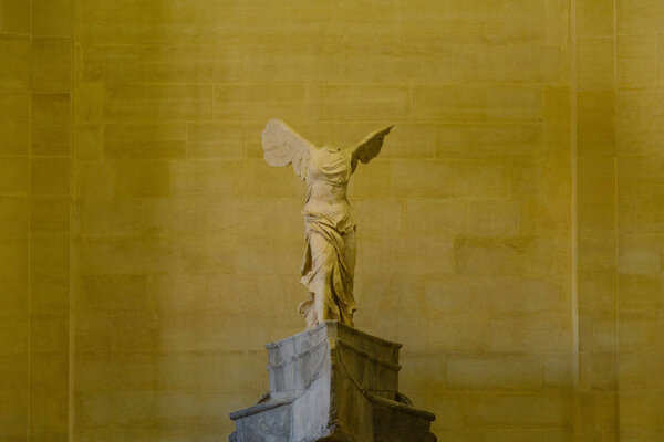 Nike of Samothrace Louvre Museum - Former historic palace, Paris, France