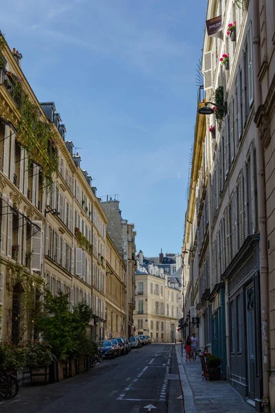 Beautiful Вулиці Постріл Париж Франція — стокове фото