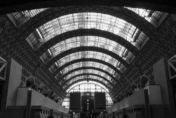 Gare Muse Orsay Paris France — стоковое фото