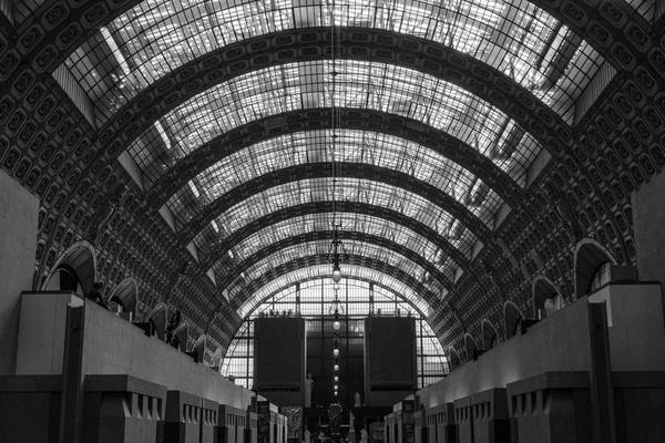 Gare Muse Orsay Paříž Francie — Stock fotografie