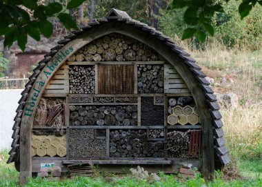 Yapay arı evde Botanik Bahçesi, Paris, Fransa