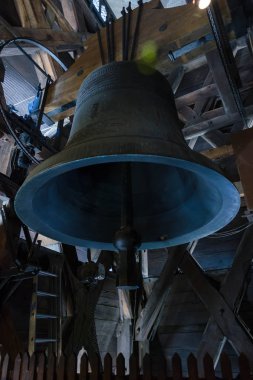 Bir çan Gotik kilise Notre-Dame de Paris, Fransa