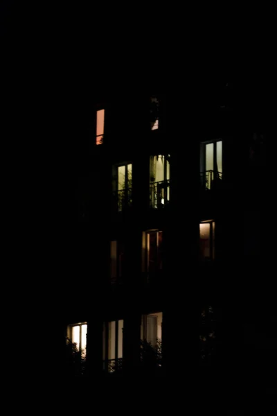 Noční Záběry Paříži — Stock fotografie