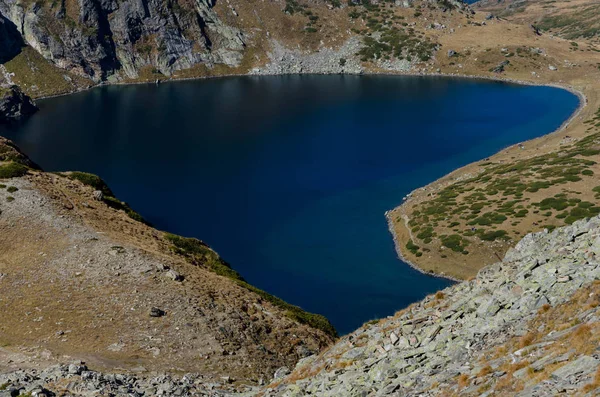 Pemandangan Danau Babreka Kidney Salah Satu Dari Sekelompok Danau Glasial — Stok Foto