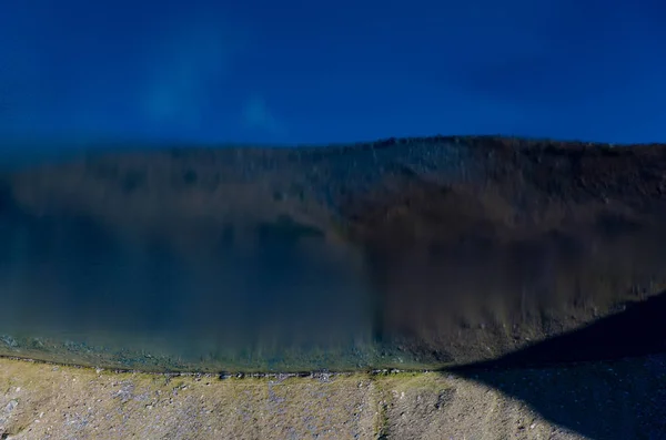 Kilátás Nyílik Okoto Szem Egy Csoportja Glaciális Tavak Északnyugati Rila — Stock Fotó
