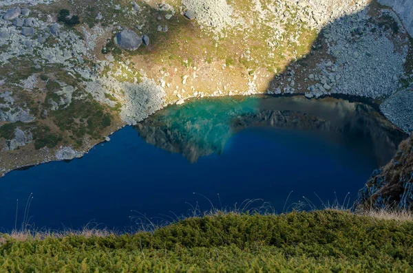 Lac Bliznaka Jumeau Des Lacs Glaciaires Nord Ouest Des Monts — Photo
