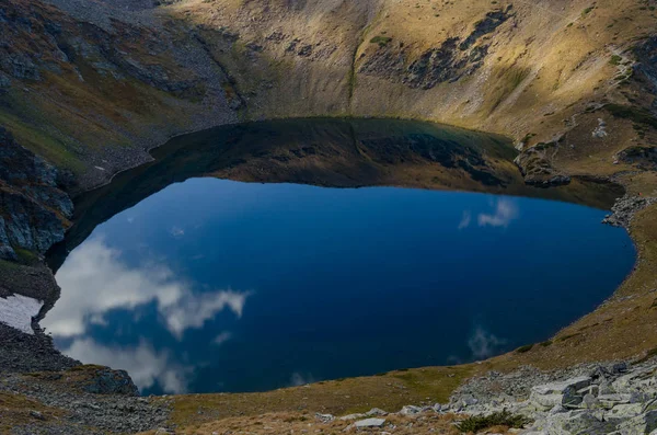 Pohled Jezera Okoto Eye Patří Skupiny Ledovcových Jezer Pohoří Rila — Stock fotografie