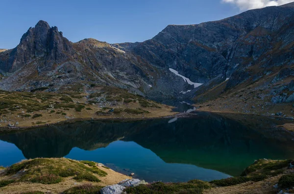 Lake Bliznaka Zwilling Einer Von Einer Gruppe Von Gletscherseen Nordwestlichen — Stockfoto