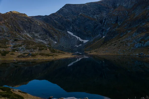 Lago Bliznaka Gemello Uno Gruppo Laghi Glaciali Nel Nord Ovest — Foto Stock