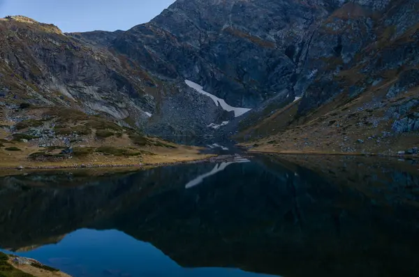 Lago Bliznaka Gemello Uno Gruppo Laghi Glaciali Nel Nord Ovest — Foto Stock