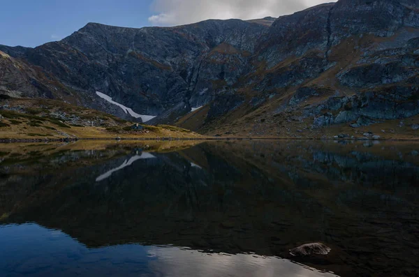 Lago Bliznaka Gemello Uno Gruppo Laghi Glaciali Nel Nord Ovest — Foto Stock