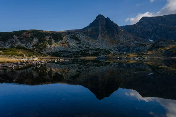 Lago Bliznaka Gemello Uno Gruppo Laghi Glaciali Nel Nord Ovest — Foto Stock