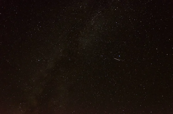 Milky Way Nachtelijke Hemel — Stockfoto