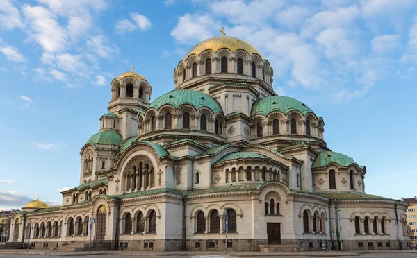 Alexander Nevskij Katedralen Bulgarsk Hram Pametnik Sveti Aleksandar Nevski Bulgarsk – stockfoto