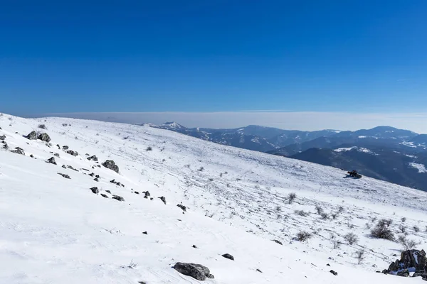Vratsa Bulgaria 2019 Monitoraggio Invernale Nella Montagna Stara Planina Villaggio — Foto Stock