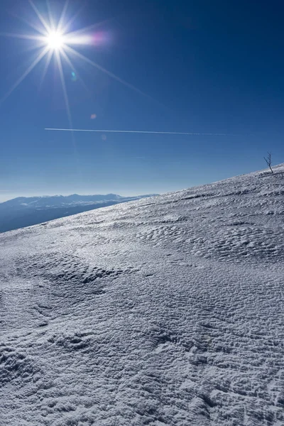 Vratsa Bulgária 2019 Téli Nyomon Követése Stara Planina Hegység Lakatnik — Stock Fotó