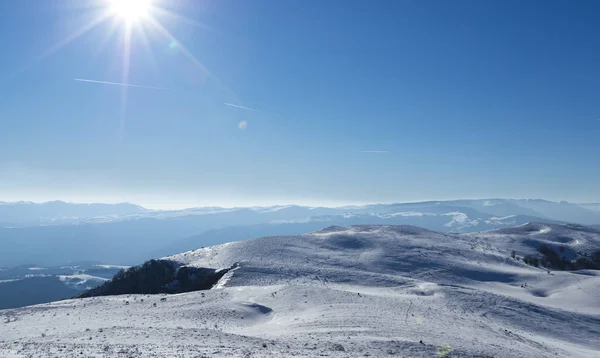 Vratsa Bulgaria 2019 Winter Tracking Stara Planina Mountain Lakatnik Village — Stock Photo, Image