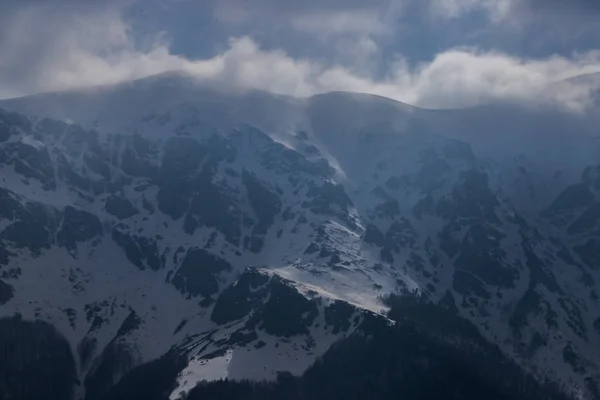 Panoramisch Uitzicht Het Triglav Massief Van Berg Stara Planina Central — Stockfoto