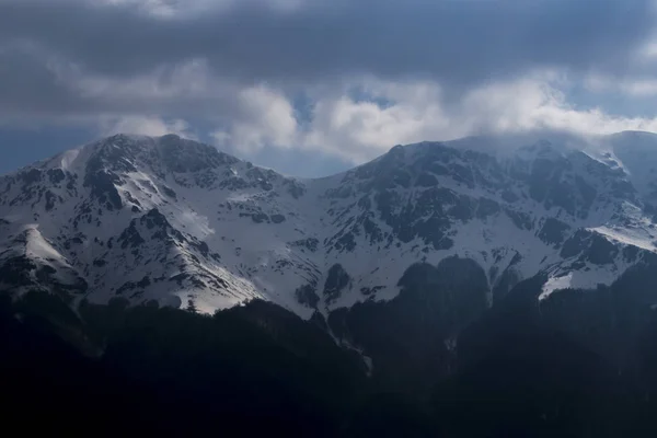 Panoramatický Výhled Triglavský Masif Hory Stara Planina Národní Park Central — Stock fotografie