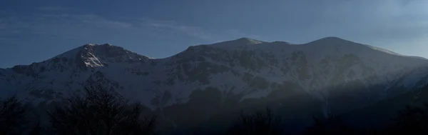 Panoramisch Uitzicht Het Triglav Massief Van Berg Stara Planina Central — Stockfoto