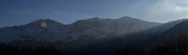 Vista Panoramica Del Massiccio Del Triglav Della Montagna Stara Planina — Foto Stock