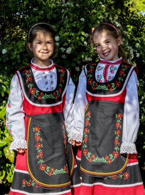 Sofya, Bulgaristan - 05.09.2019 - Lulin konut kompleksi bayram günü