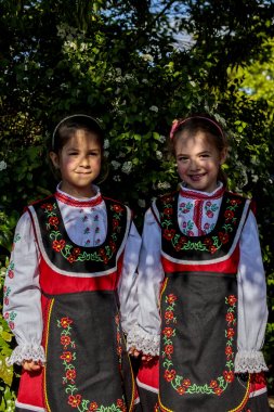 Sofya, Bulgaristan - 05.09.2019 - Lulin konut kompleksi bayram günü