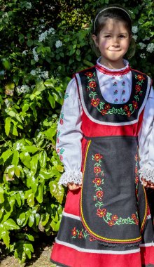 Sofya, Bulgaristan - 05.09.2019 - Lulin konut kompleksi bayram günü