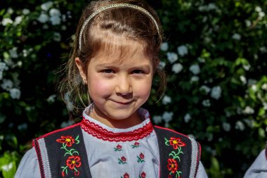Sofya, Bulgaristan - 05.09.2019 - Lulin konut kompleksi bayram günü