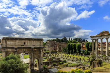 Roma, İtalya, Roma Forumu, Palatine