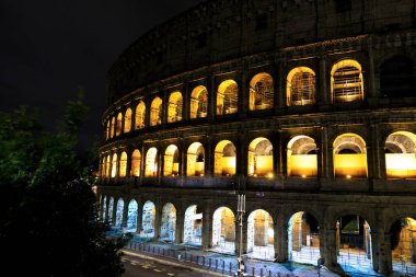 Roma, İtalya. Sokak manzaraları - Kolezyum