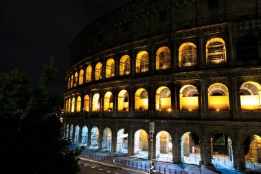 Roma, İtalya. Sokak manzaraları - Kolezyum