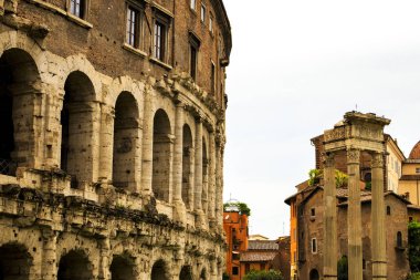 Roma, İtalya. Sokak görünümleri