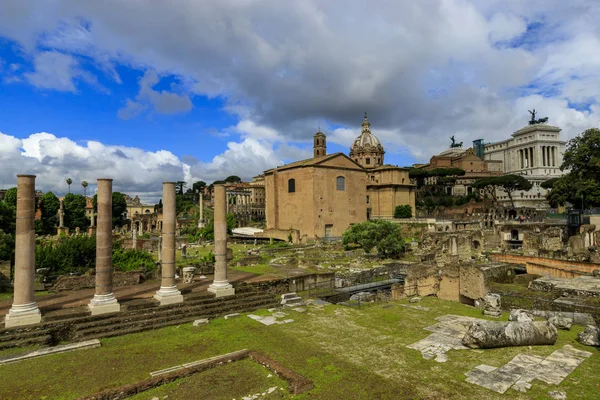 Rzym Włochy Forum Romanum Palatine — Zdjęcie stockowe