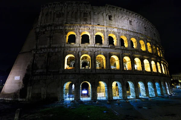 Roma Italia Vista Sulla Strada Colosseo — Foto Stock