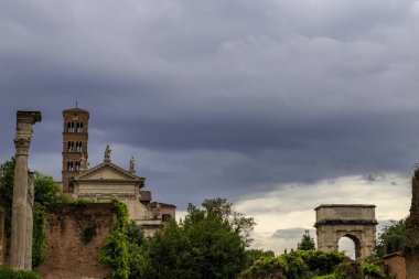 Roma, İtalya, Roma Forumu, Palatine