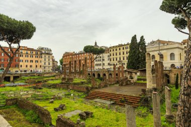 Roma, İtalya, sokak manzarası, Largo di Torre Argentina