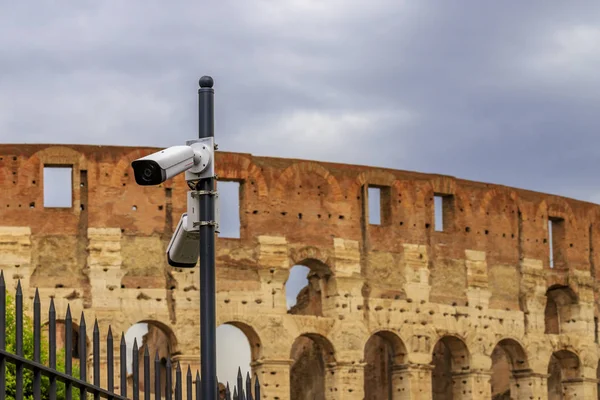 Roma Itália 2019 Vistas Rua Colosseu — Fotografia de Stock