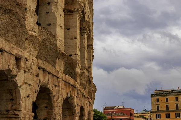 Рим Італія 2019 Вид Вулицю Колосеу — стокове фото