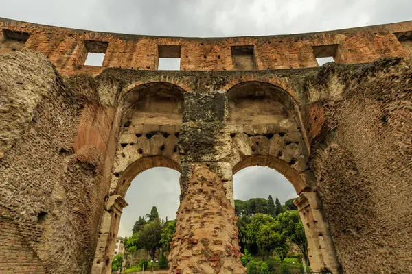 Rom Italien 2019 Utsikt Över Gatan Colosseu — Stockfoto