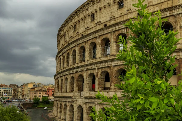 Roma Itália 2019 Vistas Rua Colosseu — Fotografia de Stock