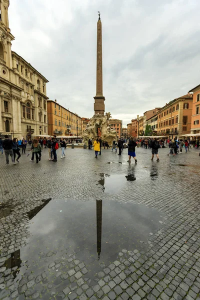 Rome Olaszország Piazza Navona — Stock Fotó