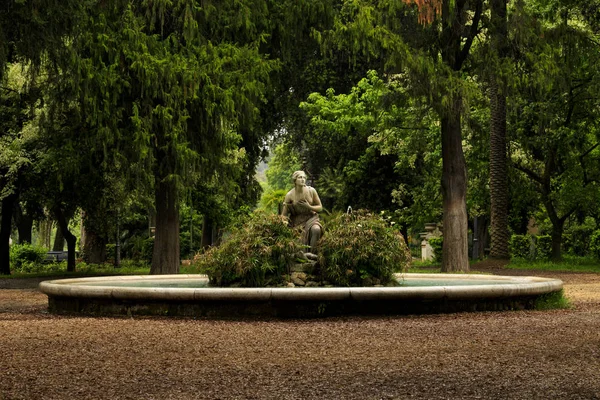 Řím Itálie Výhled Ulici Piazza Del Popolo — Stock fotografie