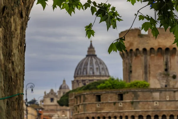 Roma Itália 2019 Castel Sant Angelo Adrian Park — Fotografia de Stock