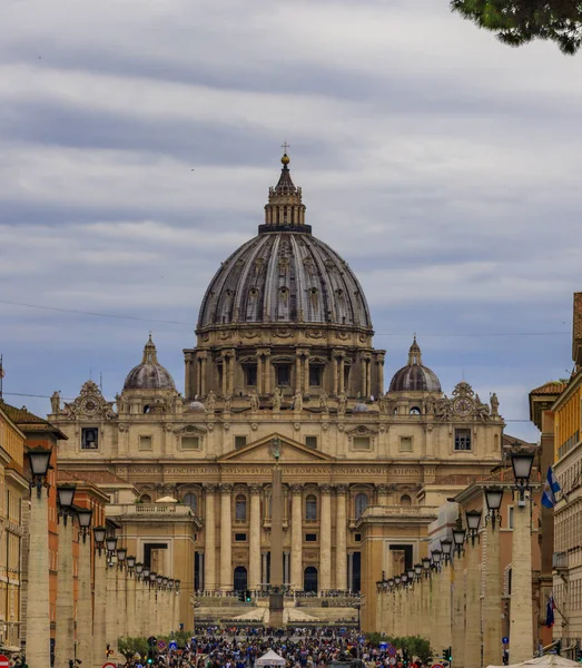 Rome Italie Vue Sur Rue Vatican — Photo