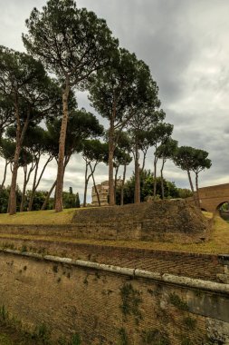 Roma, İtalya, 05.25.2019 - Castel Sant'Angelo, Adrian Park