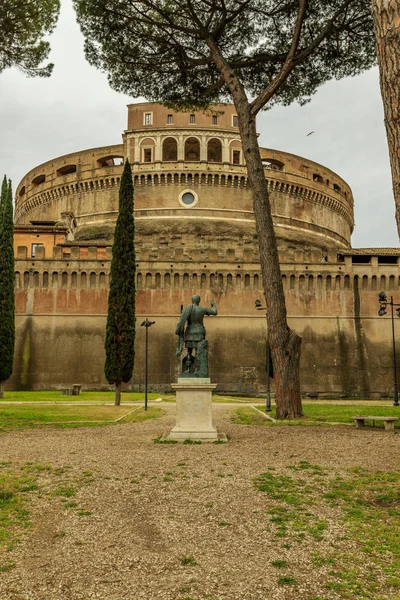 Roma Italia 2019 Castel Sant Angelo Adrian Park — Foto de Stock