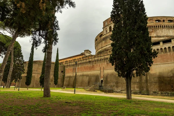 Rome Italie 2019 Castel Sant Angelo Adrian Park — Photo